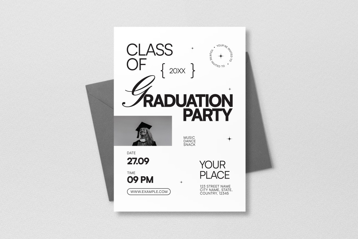 Graduation Party Invitation preview 3
