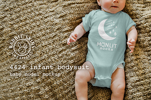 Baby Bodysuit Mockup