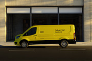 Van Mockup, an Advertising Mockup by Croma Studio (Thumbnail 4 of 4)