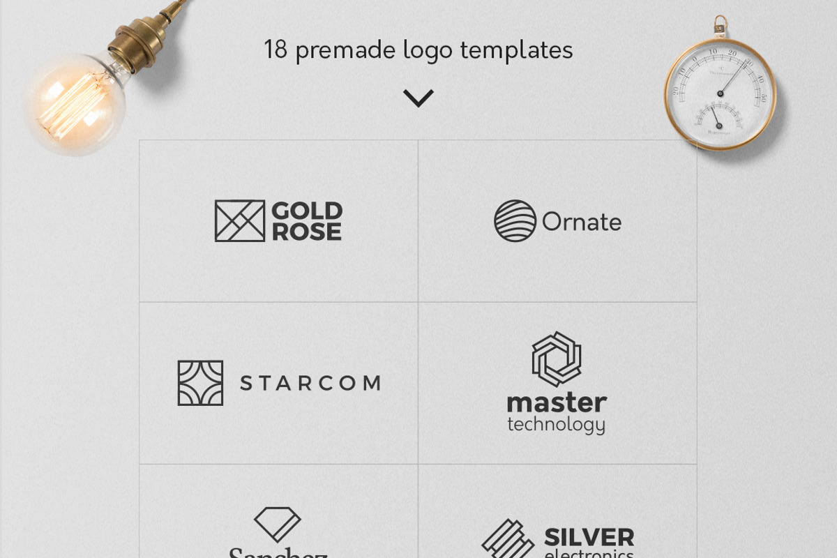 Geometric Logos - volume 02, a Branding & Logo Template by Davide Bassu (Photo 5 of 7)