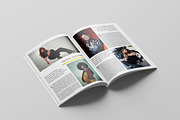 Minimal Fashion Magazine Template, a Magazine Template by retrographix (Thumbnail 9 of 17)