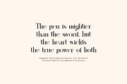 Regkan Elegant Ligature Serif Font T, a Serif Font by Perfectype (Thumbnail 2 of 6)