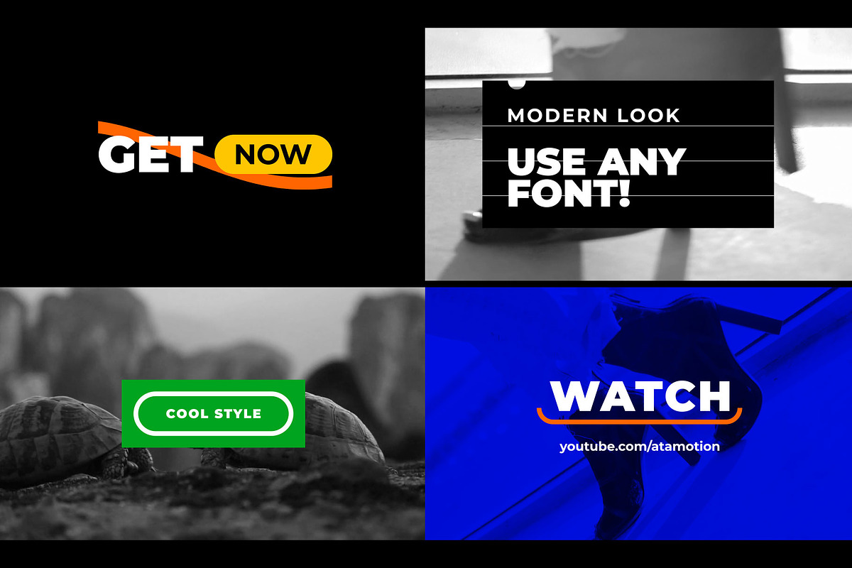 ANIMATED Titles Modern (Premiere), a Presentation Template by Atamotion (Photo 8 of 9)