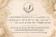 Santhina Flower Monogram, a Handwritten Font by Yoga Letter (Thumbnail 6 of 6)