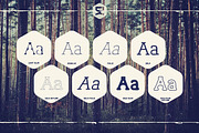 Osgood Slab, a Slab Serif Font by Quzma Supply Co. (Thumbnail 3 of 5)