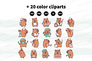 Medical Capybara Clipart, a Healthcare Illustration by Palau (Thumbnail 8 of 10)