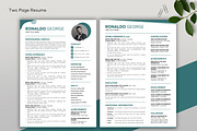 ATS Resume CV Word & Google Docs 52, a Resume Template by MrCam Template Resume|CV (Thumbnail 3 of 8)