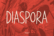 DIASPORA, a Font by Pinisi ART (Thumbnail 1 of 10)