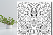 Mandala Easter Bunny Coloring Book, a Seasonal Illustration by Design Zone (Thumbnail 2 of 5)