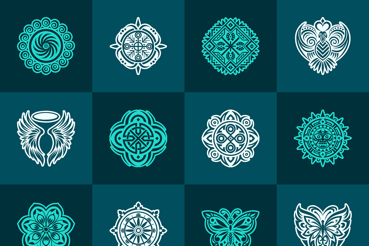 Gratitude Symbol Art Set, a Solid Icon by Creative Stall (Photo 7 of 10)