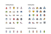 1500 Line Color Icons Pack, an Icon by WORAKAMON Design Studio (Thumbnail 12 of 17)