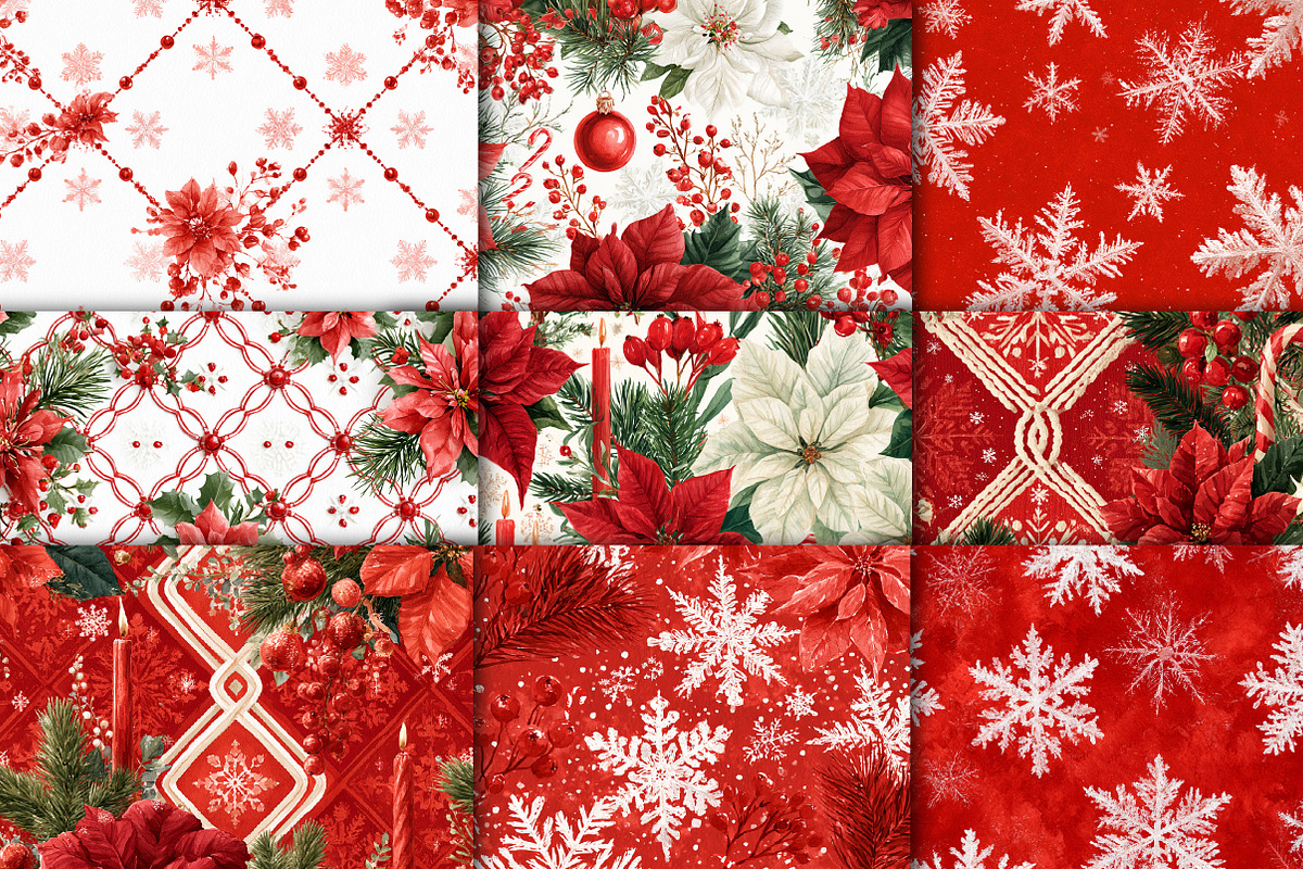 Spice Christmas Seamless Paper, a Pattern Graphic by Black Bird Studio (Photo 4 of 6)