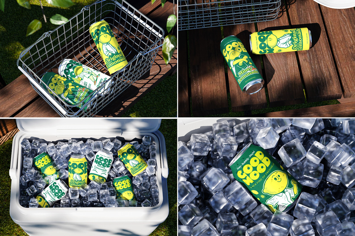 Soda Drink Can Mockup & Packaging, a Packaging Mockup by Vitora Mockup (Photo 11 of 12)