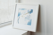 Watercolor Blue Abstract Background, a Background Graphic by Yorda Studio (Thumbnail 6 of 10)