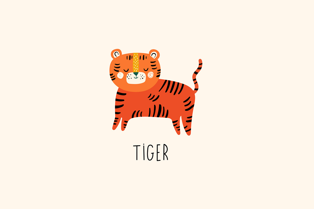 Cute baby animals collection, an Animal Illustration by MoleskoStudio (Photo 23 of 33)