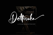 Dettiruka Stylish Handwritten, a Script Font by pineungtype (Thumbnail 1 of 7)