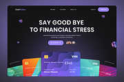 CoinPulse -Finance Site Hero Section, an UI Kit Template by nwdigitalstore (Thumbnail 1 of 3)