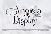 Angrela Display, a Serif Font by Gatype (Thumbnail 1 of 11)