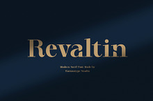Revaltin Modern Serif Font