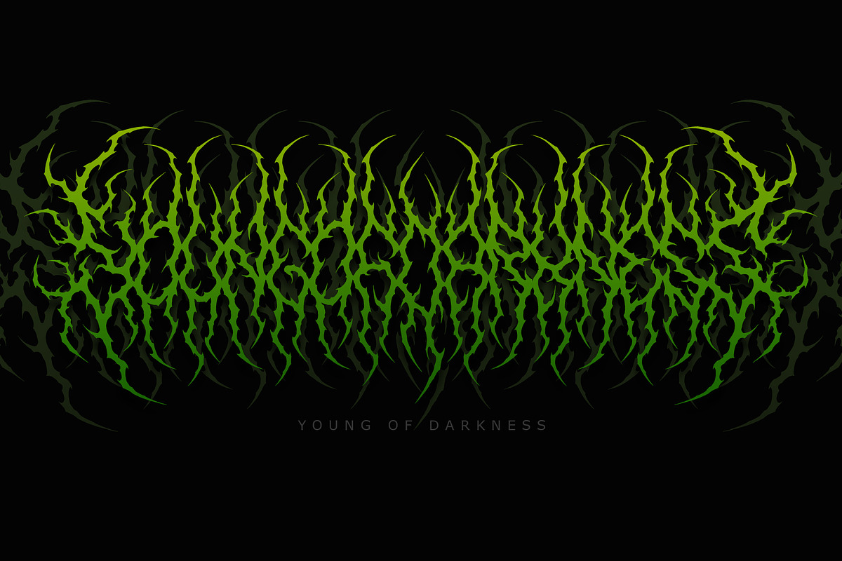 Deadscore | Black Metal Font Vol. 8, a Blackletter Font by Madhaline Studio (Photo 7 of 15)