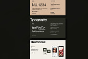 Raye Brand Guidelines Template, a Presentation Template by slidestock55 (Thumbnail 7 of 13)