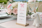 Kids Party Menu Mockup with Unicorn, a Product Mockup by TatiMockup (Thumbnail 3 of 4)