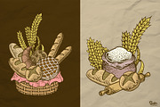 Bakery illustration kit, an Illustration by Soir Creative (Thumbnail 4 of 8)
