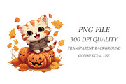 Cute Kawaii Cats for Halloween., an Animal Illustration by KENO Mascots (Thumbnail 8 of 8)