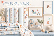Vintage Circus Watercolor Clipart, an Animal Illustration by Lembrik's Artworks (Thumbnail 1 of 7)