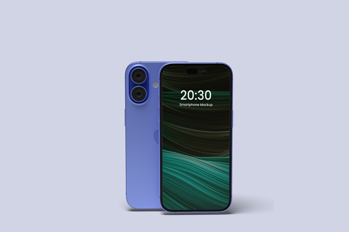 Realistic iPhone Mockup, an iPhone Mockup by ulfatunnazira (Photo 2 of 6)