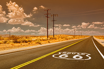 Route 66 stock photo containing route 66 and road, a Transportation Photo by CreativePhotoSpain