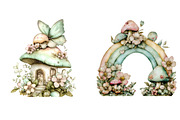 Whimsical Spring Clipart, an Illustration by SinaCreation (Thumbnail 4 of 11)