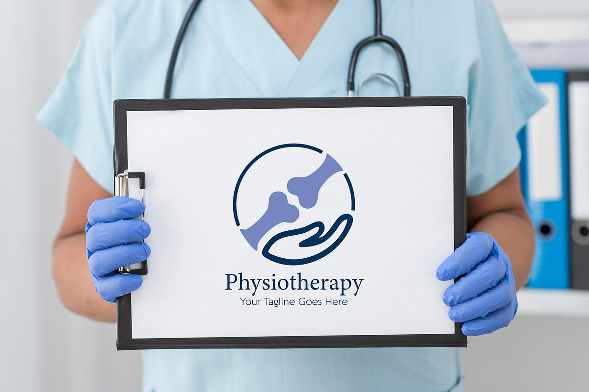 Physical Therapy Logo Template, a Branding & Logo Template by YUDesignStore (Photo 7 of 10)