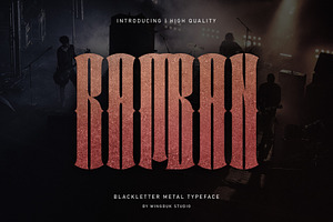 Ramban | Display Font
