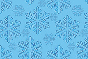 Christmas background. Snowflakes., a Decorative Illustration by katykin (Thumbnail 2 of 5)