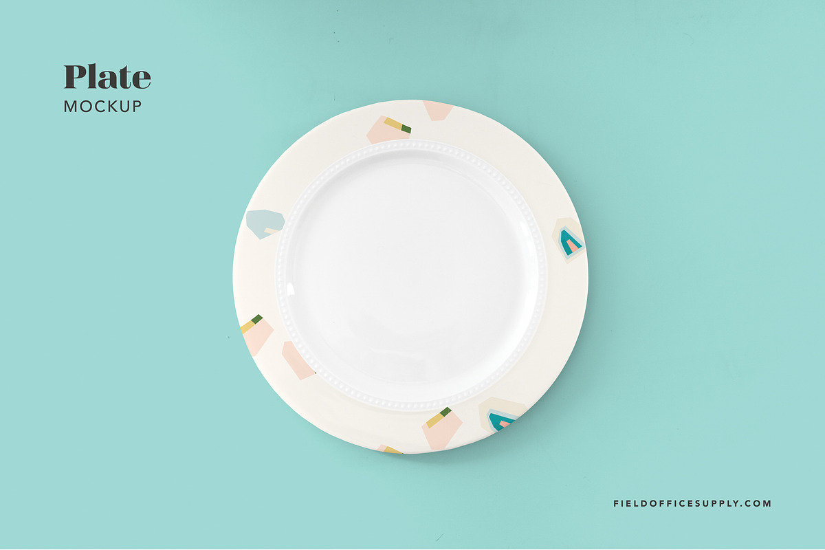 Plate Mockup, a Household Mockup by Field Office (Photo 2 of 3)