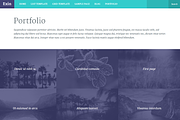 Exin WordPress theme, a WordPress Template by FineHive (Thumbnail 4 of 5)