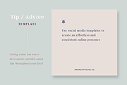 Hepburn Instagram Post Templates, a Social Media Template by Head of House (Thumbnail 9 of 12)