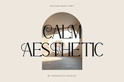 Zelvian - Modern Serif Font, a Serif Font by Rishsketch (Thumbnail 2 of 15)