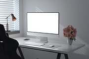 Monitor Mockup, a Wearable Device Mockup by Unerispace (Thumbnail 4 of 5)
