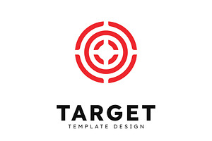 Target logo arrow direction, circle, a Graphic by T.Vooka