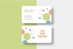 Business Card For Graphics Designers, a Business Card Template by M9 Design