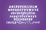 Wham! comic book cartoon font, a Slab Serif Font by Little Type Factory (Thumbnail 9 of 12)