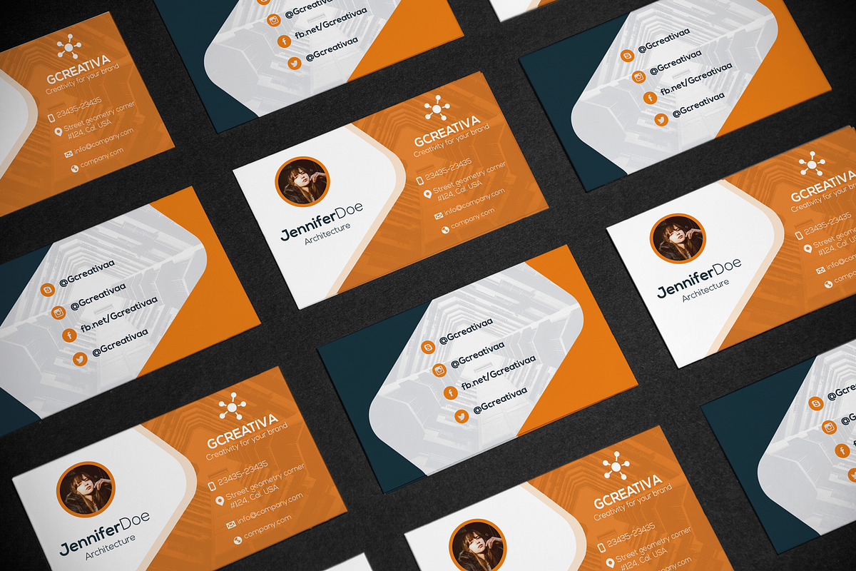 Business Card Minimal, a Business Card Template by DesignsStore (Photo 3 of 4)