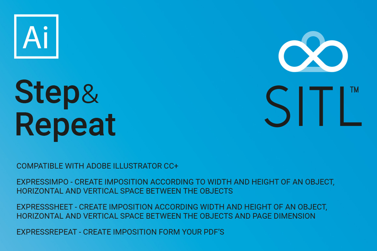 SITL Step&Repeat, a Plug-in Add-On by sitl (Photo 1 of 2)