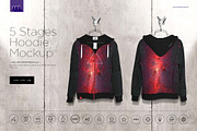 Hoodie On 5 Stages Mock-up, a Hoody Mockup by Mocca Mockups Store (Thumbnail 69 of 69)