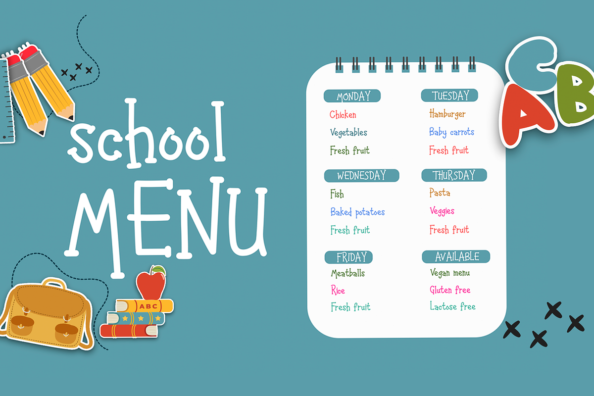 Happy Kids - Playful Font preview 8