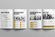 Business Plan Template, a Brochure Template by E-Type (Thumbnail 5 of 8)