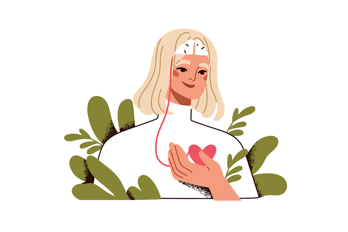 Mental health care concept set, a Person Illustration by Good Studio (Photo 7 of 14)