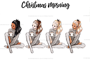 Cozy Christmas Morning, a Seasonal Illustration by creativeDi (Thumbnail 2 of 4)